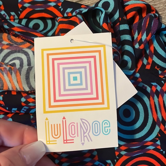 LuLaRoe XS Azure skirt NWT - Picture 4 of 6